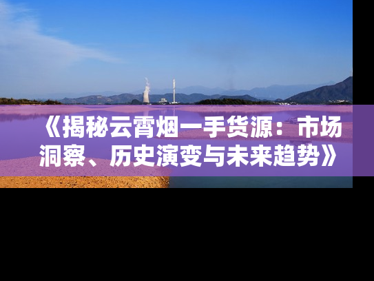 《揭秘云霄烟一手货源：市场洞察、历史演变与未来趋势》