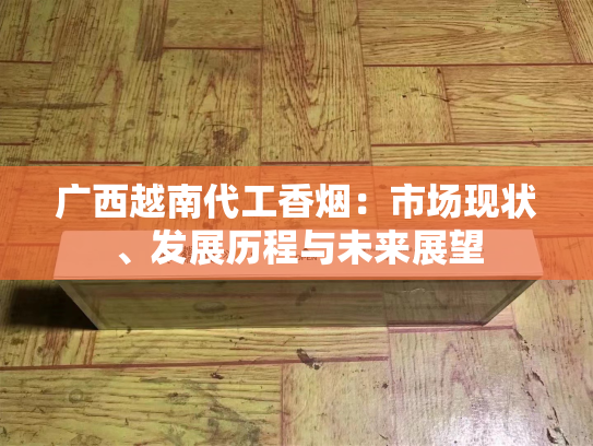 广西越南代工香烟：市场现状、发展历程与未来展望